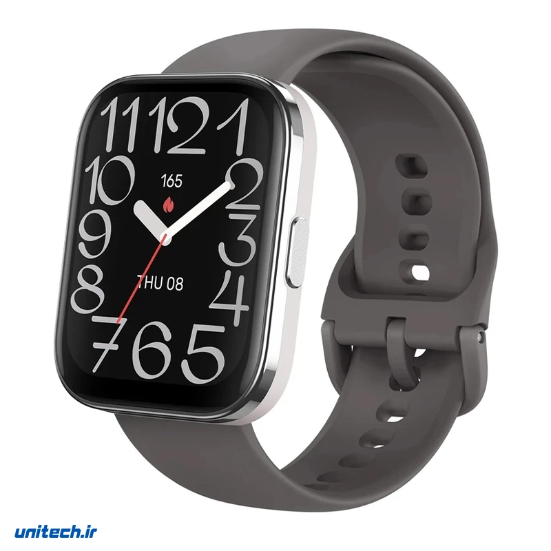 ساعت هوشمند 46 میلی‌متری امیزفیت مدل Bip 5 Unity با بند سیلیکونی uVTRWF